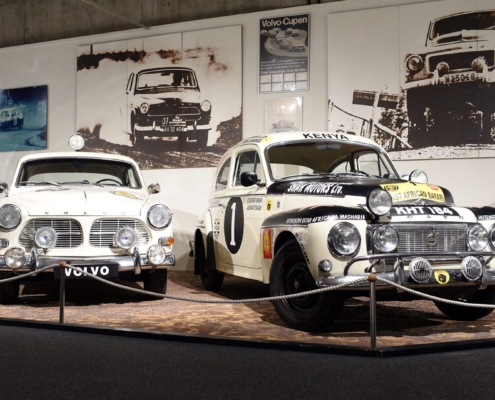 Das Original, Volvo PV544 im Rallye-Trim von 1965, Volvo Museum Göteborg