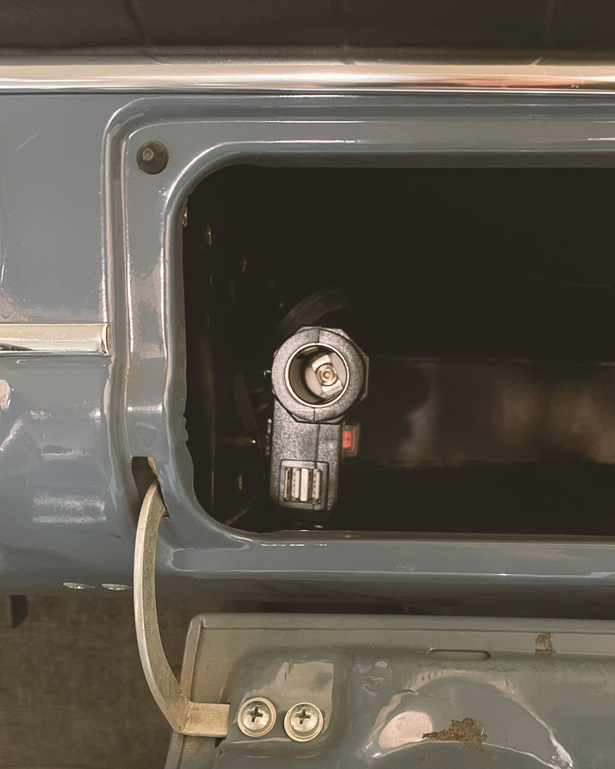 USB-Anschlüsse im Handschuhfach